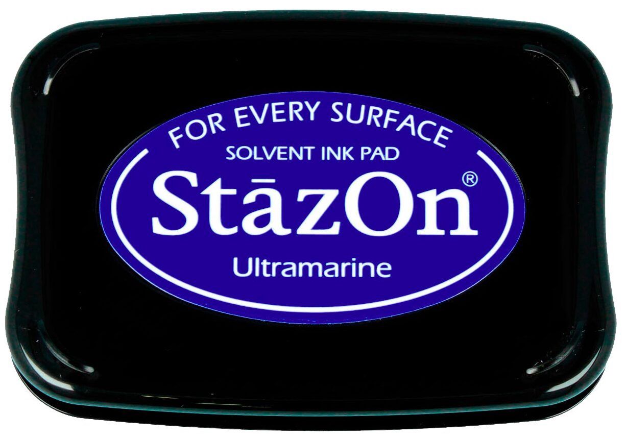 StazOn Solvent Ink Pad Ultramarine