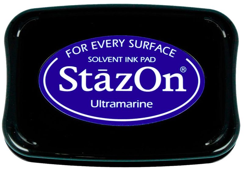 StazOn Solvent Ink Pad Ultramarine