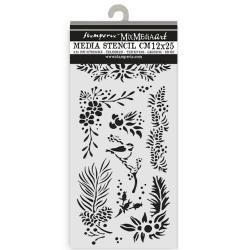 Stamperia Stencil 4.72&quot;X9.84&quot; The Owl&#39;s House Branches