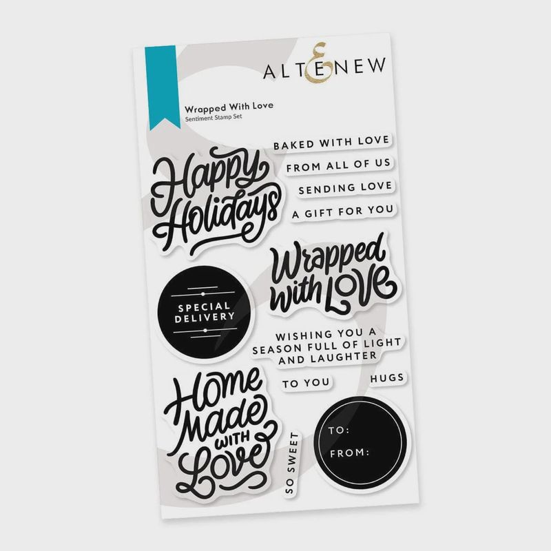 Wrapped With Love Stamp &amp; Die Set