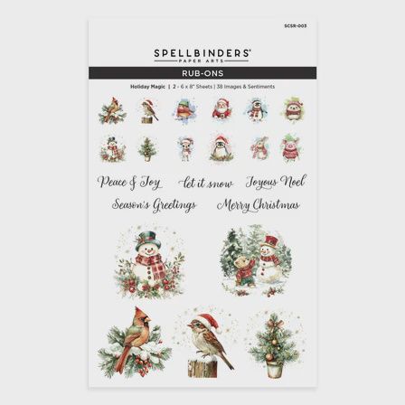 Holiday Magic Rub-Ons from the Holiday Magic Collection