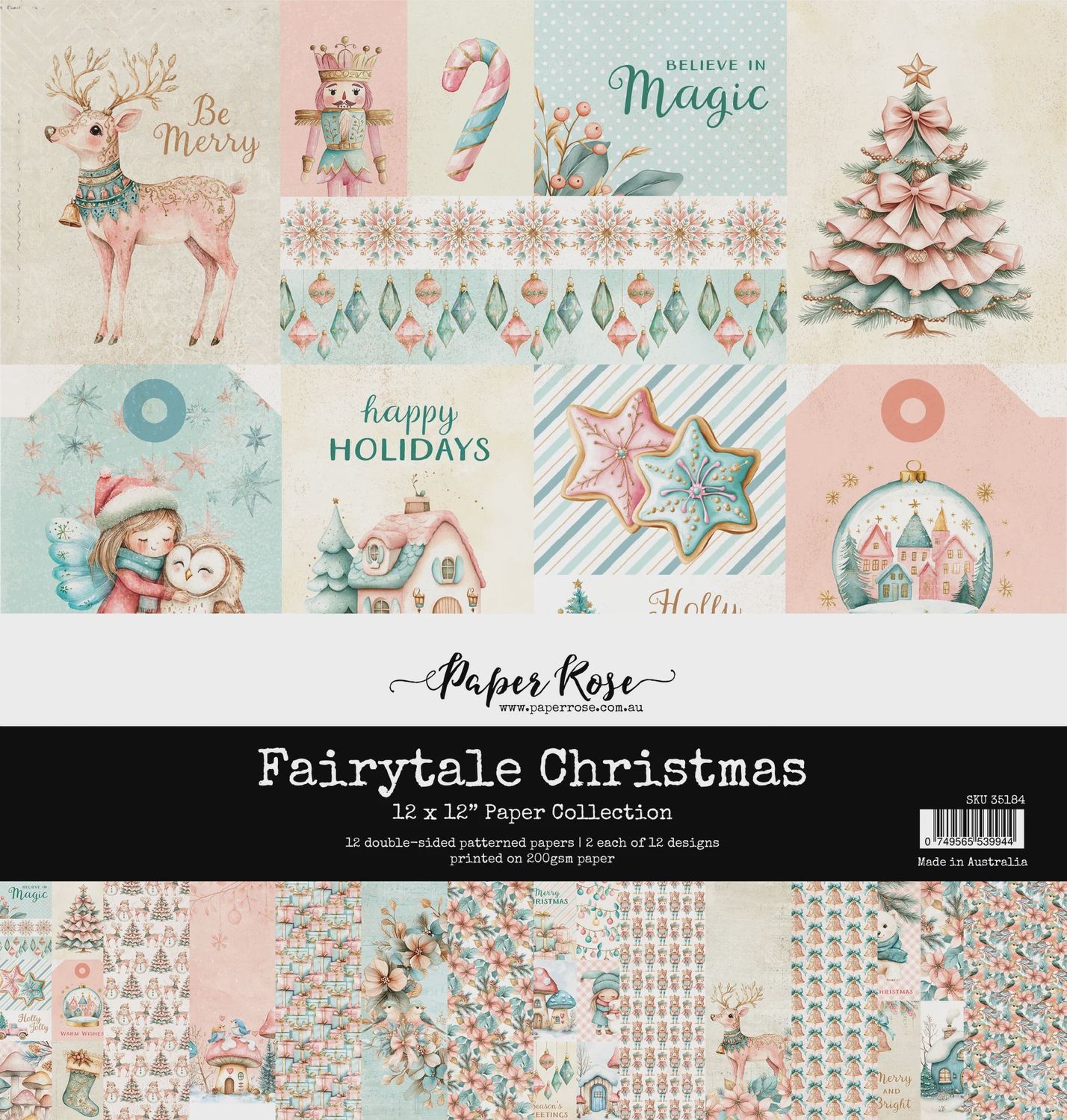Fairytale Christmas 12x12 Paper Collection