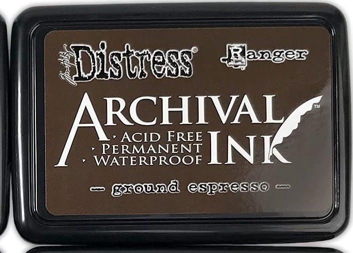 Tim Holtz Distress Archival Ink Pad Ground Espresso