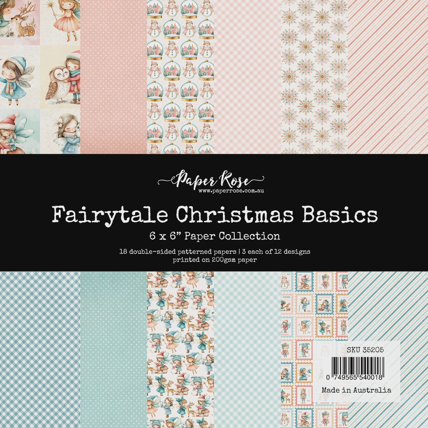 Fairytale Christmas Basics 6x6 Paper Collection