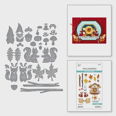 Harvest Time Etched Dies from the Cuckoo Cottage Collection