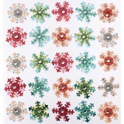 Jolee&#39;s Mini Repeats Stickers Snowflakes