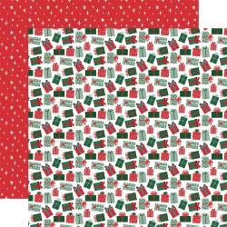 Christmas Express Double-Sided Cardstock 12&quot;X12&quot; Holiday Presents