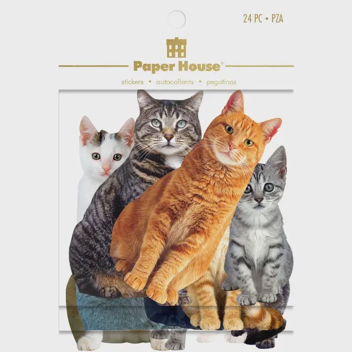 Die Cut Scrapbook Sticker Pack - Cats