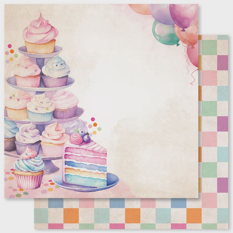 Birthday Fun F 12x12 Paper
