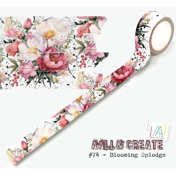 AALL And Create Layer-It-Up Washi Tape Blooming Splodge #74