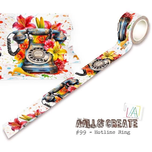 AALL And Create Layer-It-Up Washi Tape Hotline Ring #99