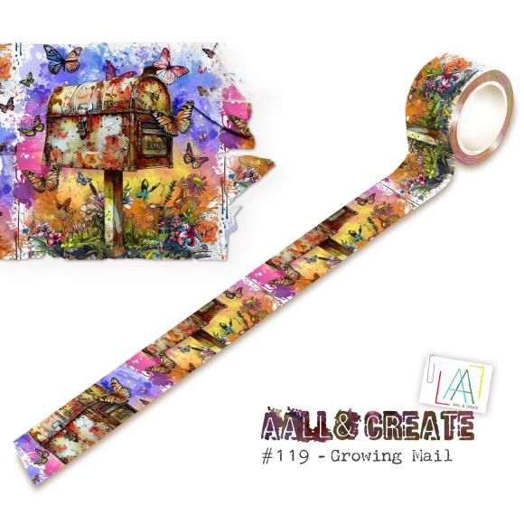 AALL And Create Layer-It-Up Washi Tape Growing Mail #119