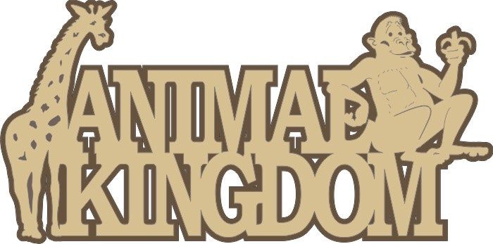 Animal Kingdom with Giraffe
