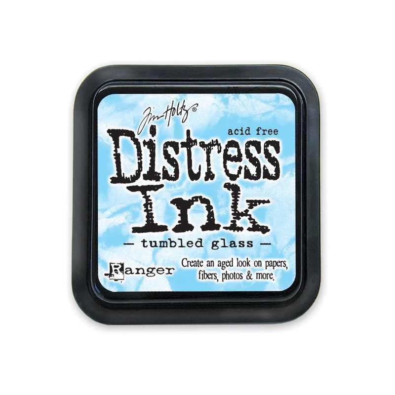 Tim Holtz Distress Ink Pad Tumbled Glass