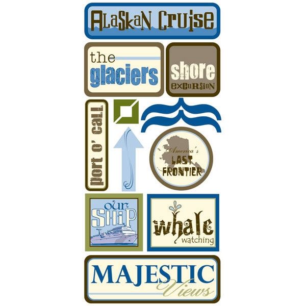 Alaskan Cruise #3 Stickers