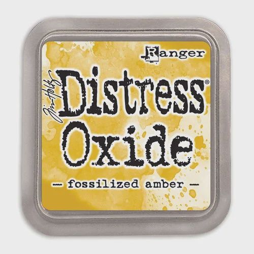 Tim Holtz Distress Oxides Ink Pad Fossilized Amber