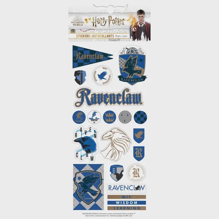 Ravenclaw House Pride Enamel Sticker