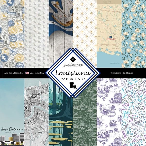 Louisiana Paper Pack 12x12