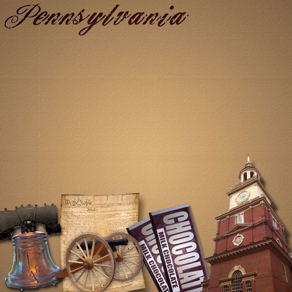 Pennsylvania Paper 12x12