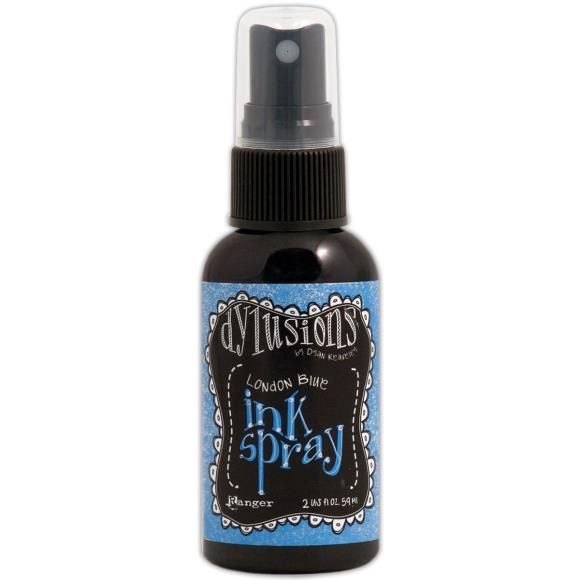Dylusions Ink Spray 2oz London Blue