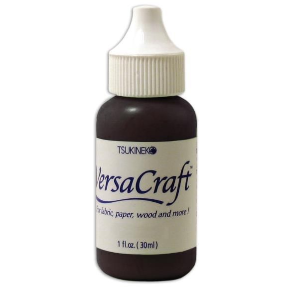VersaCraft Ink Refill 1oz Real Black