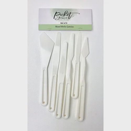 Picket Fence Mixed Media Spatulas