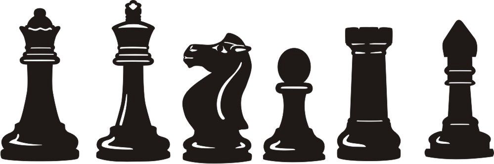 Chess Pieces - Black