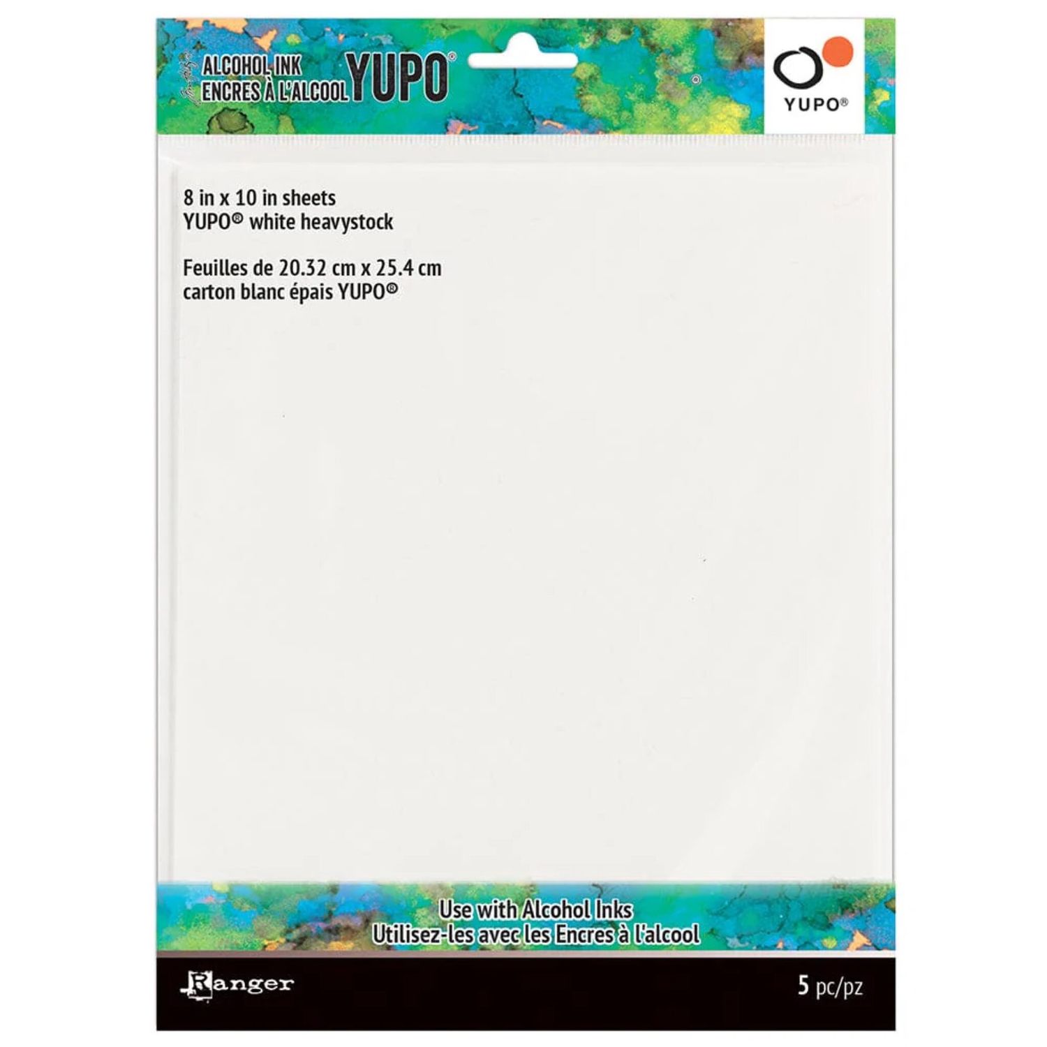 Tim Holtz® Alcohol Ink Yupo White Heavystock 8x10