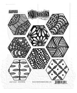 Dyan Reaveley&#39;s Dylusions Cling Mount Stamps: Build a Quilt