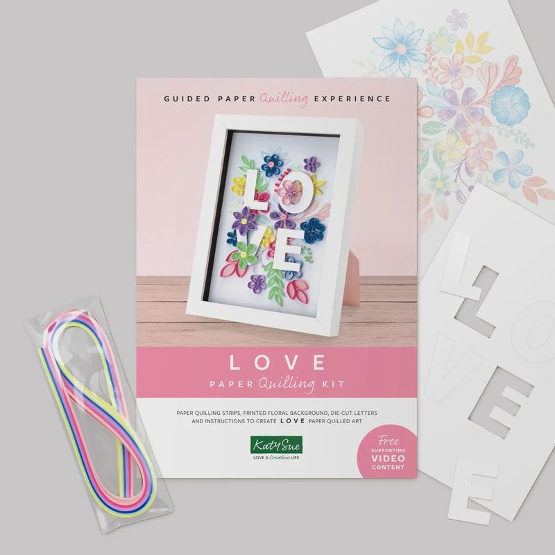 Katie Sue Love Paper Quilling Kit