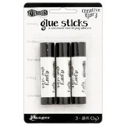 Dylusions Creative Dyary Mini Glue Sticks 3/Pkg