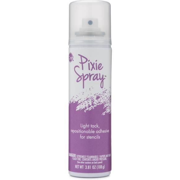 iCraft Removable Pixie Spray For Stencils 3.8oz