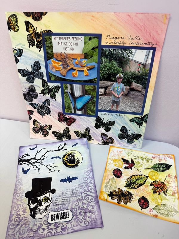 48. Mixed Media Marvels: Fun with Tim Holtz Watercolor Pencils!- October 25, 2025