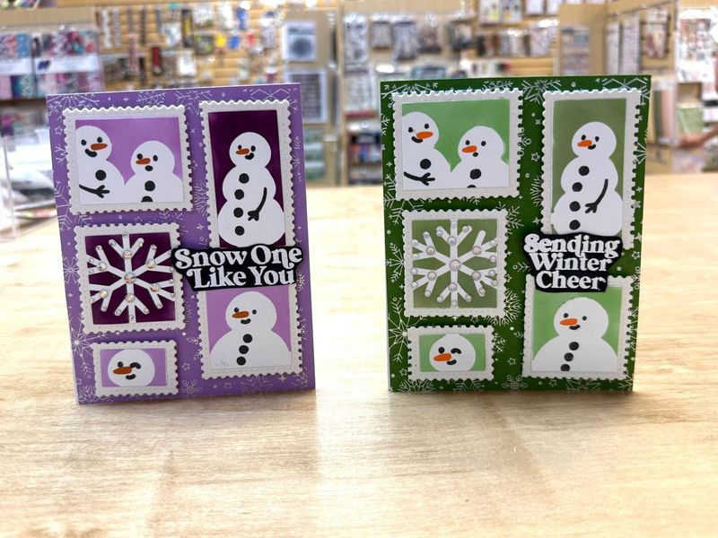 53. Waffleflower Snowman Card Class- November 15, 2025
