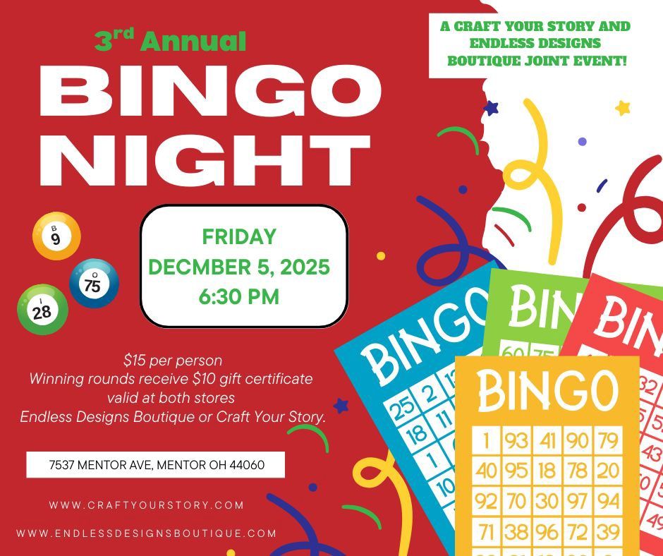 55.  Bingo! - December 5, 2025