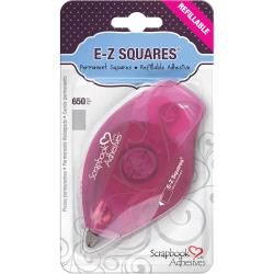 Scrapbook Adhesives E-Z Squares Refillable Dispenser 650/Pkg Permanent