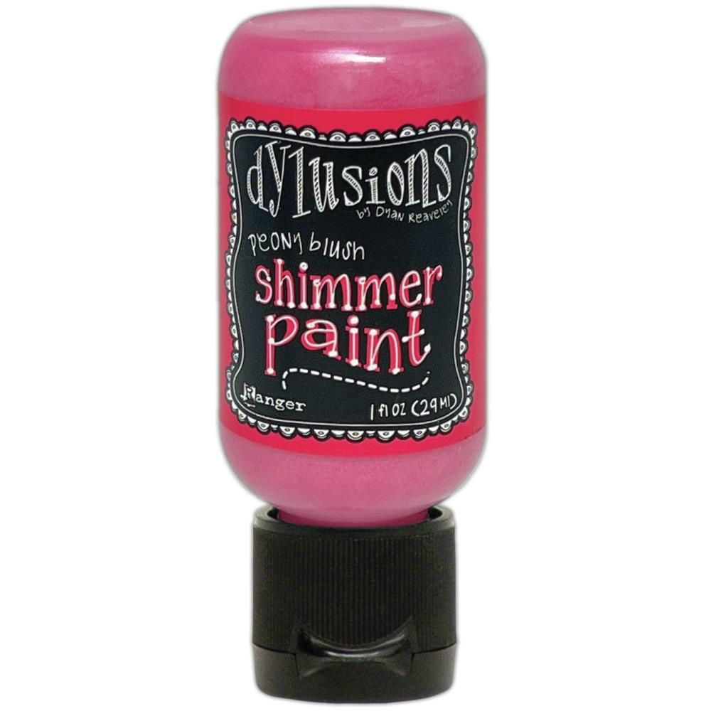 Dylusions Shimmer Paint 1oz Peony Blush