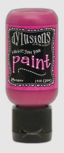 Dylusions Acrylic Paint 1oz Bubblegum Pink