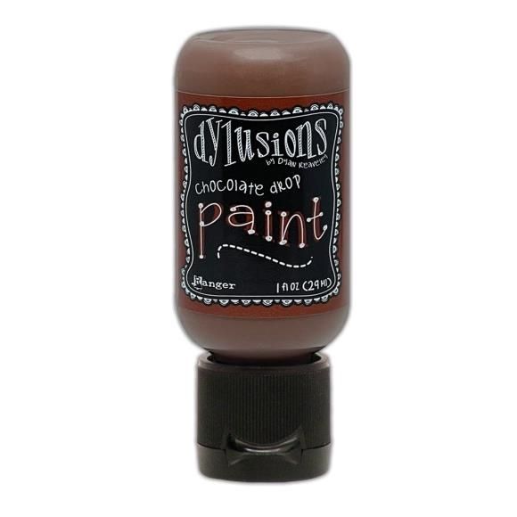 Dylusions Acrylic Paint 1oz Chocolate Drop
