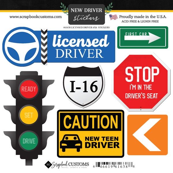 New Driver Stickers