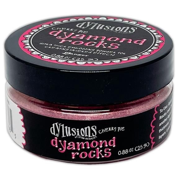 Dyan Reaveley Dylusions Dyamond Rocks Cherry Pie