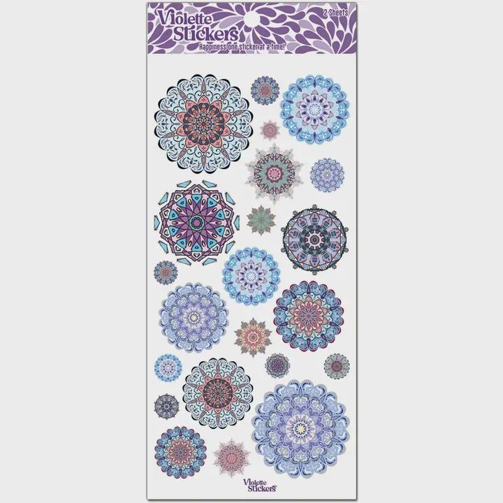 Winter Medallion Stickers
