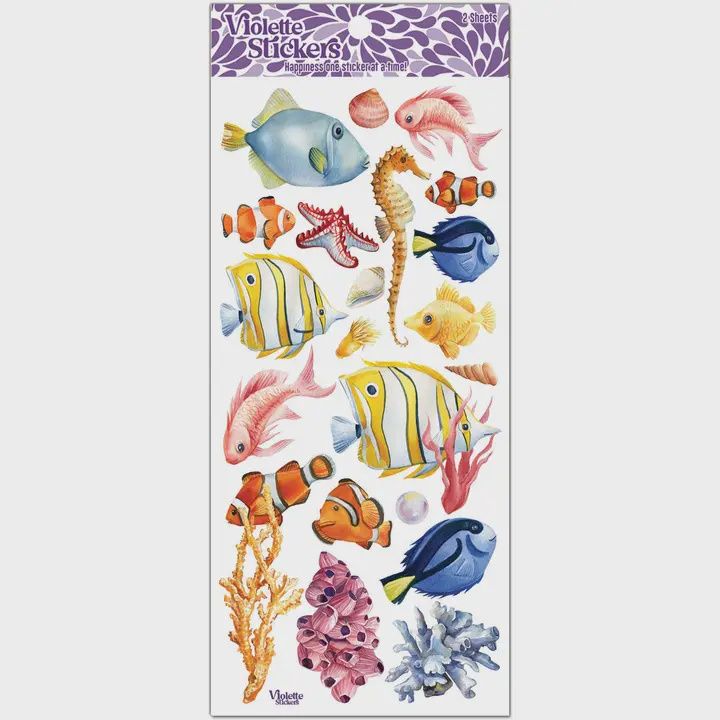 Fish in the Ocean Stickers