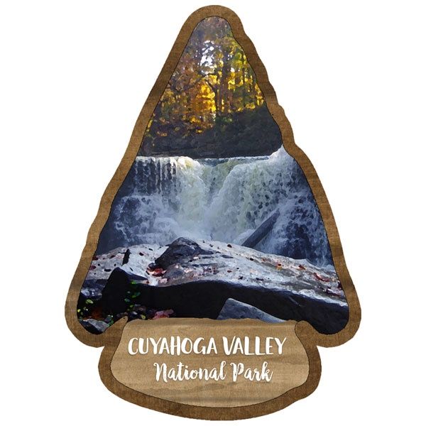 Cuyahoga National Park Watercolor Laser