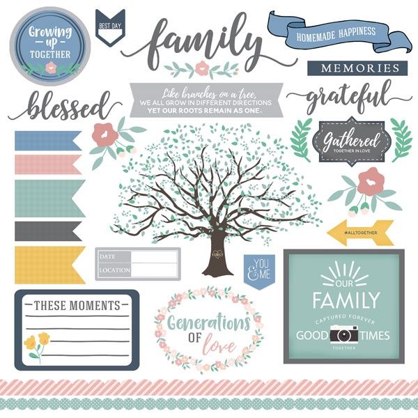 Family Elements Sticker
