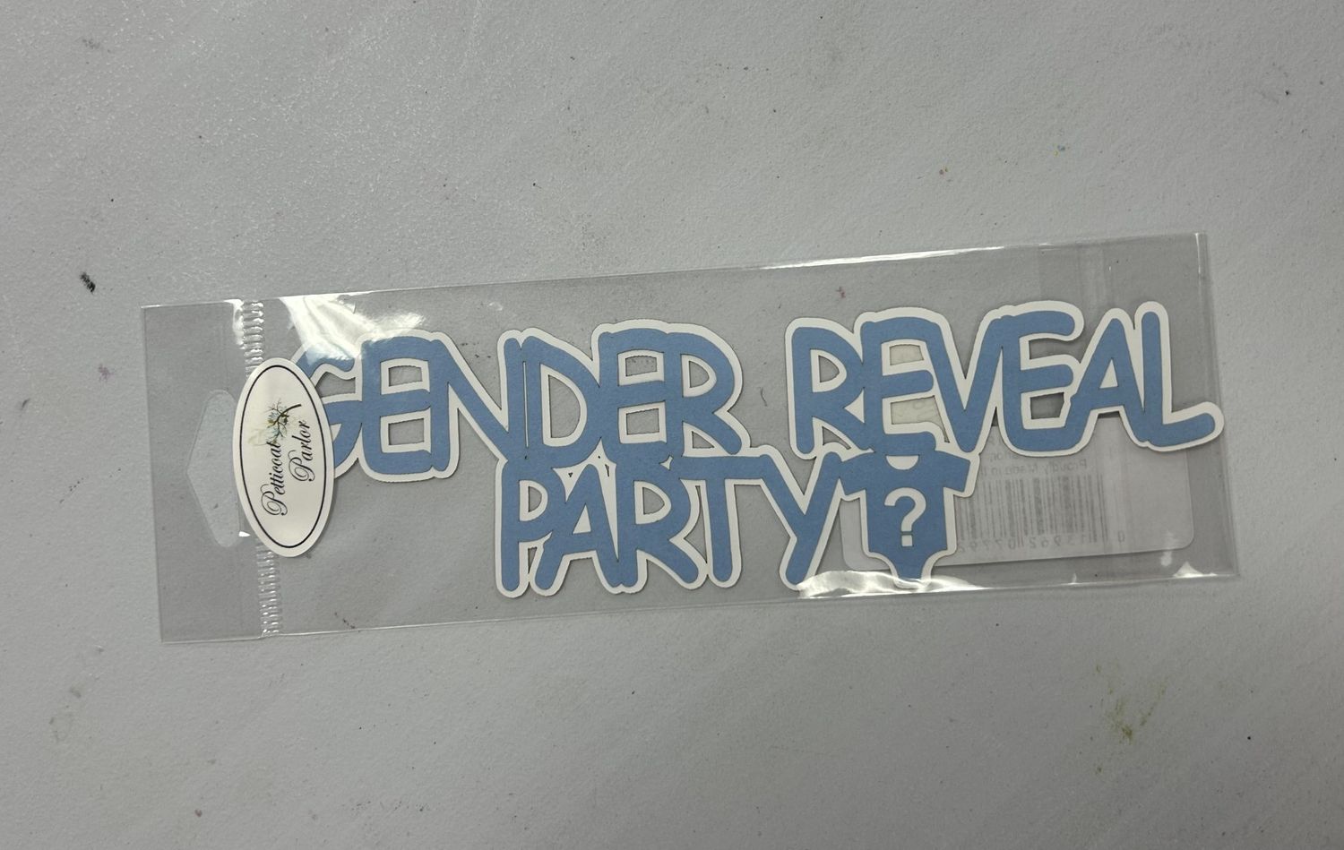 Gender Reveal Party (Blue)