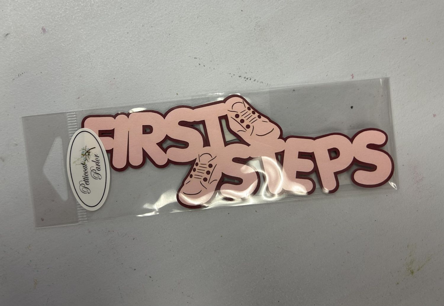 First Steps (Pink on Dark Pink)