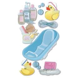 Jolee's Le Grande Dimensional Stickers Bath Time
