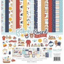 Echo Park Collection Kit 12&quot;X12&quot; Baby On Board Boy