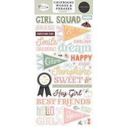 Carta Bella Chipboard 6&quot;X13&quot; Words &amp; Phrases, That&#39;s My Girl